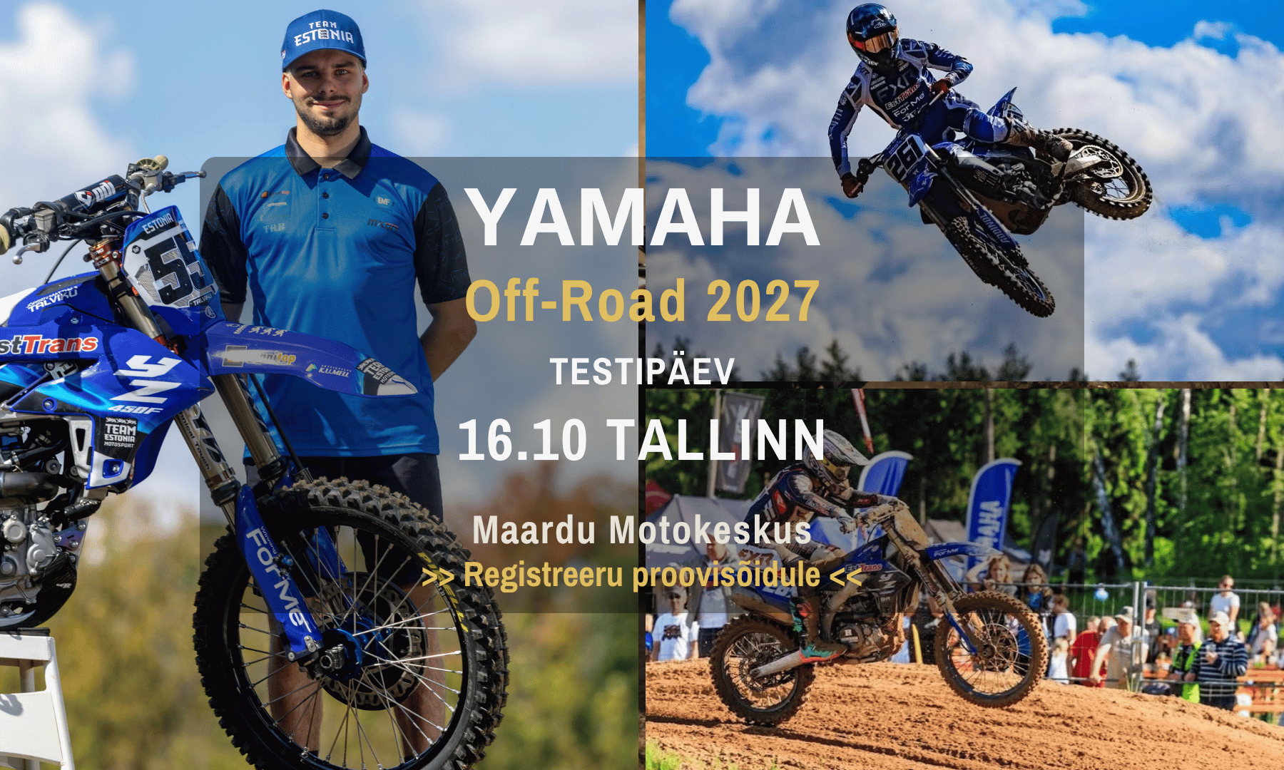 Yamaha Off-Road Test Ride Poster